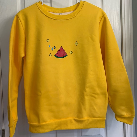 Yellow Sweatshirt - Picture 1 of 2